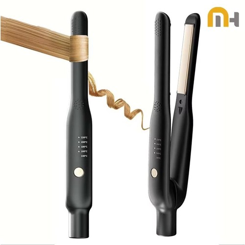 Mini hair straightener - 2-in-1,