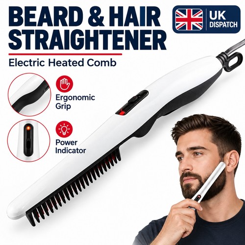 Beard straightener electric - beard,