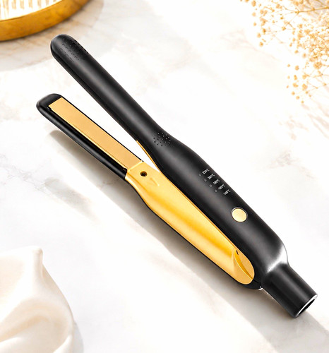 Mini hair straightener - hair,