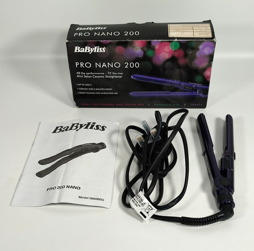 Babyliss pro nano 200 hair - nano,