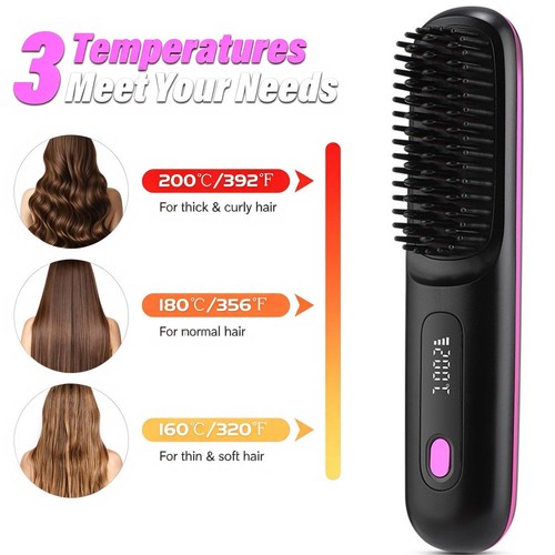 Cordless hair straightener - hair,