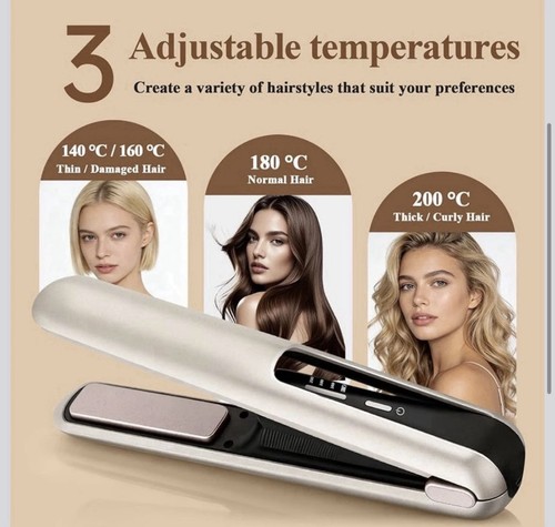 Cordless hair straightener - hair,