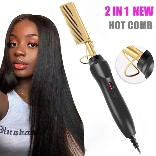 Electric hot heating comb hair - heating,