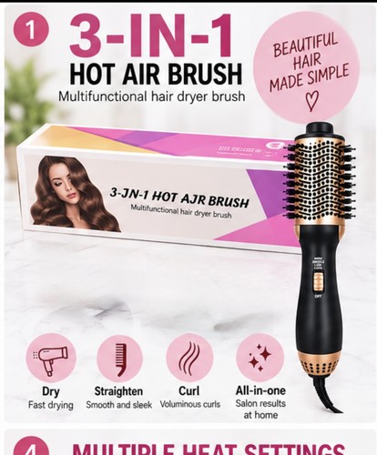 Hot air brush 1 hair - air,