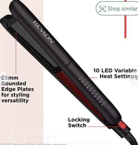 Revlon hair straightener iron - ,