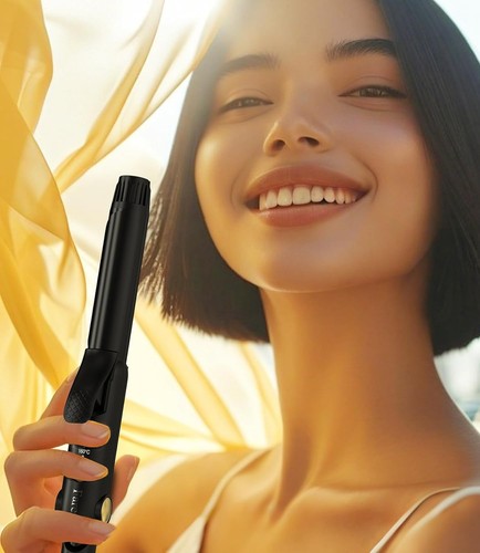 Mini hair straightener - 2-in-1,
