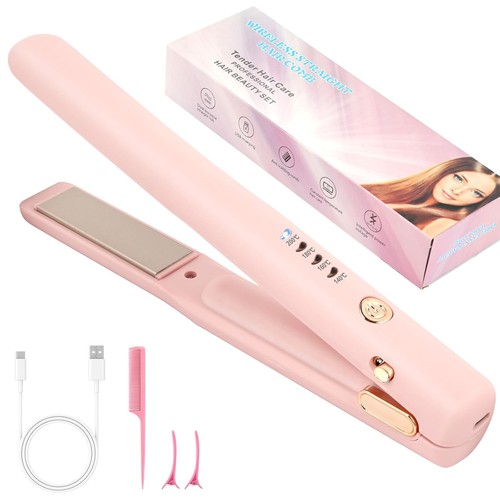 Cordless hair straightener - straightener, &