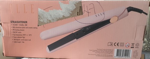 Elle pink hair straighteners - pink,