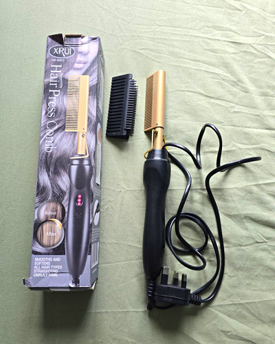 Xrui hair straightener comb - hair,