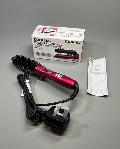 Cooliss hot hair - brush, ionic